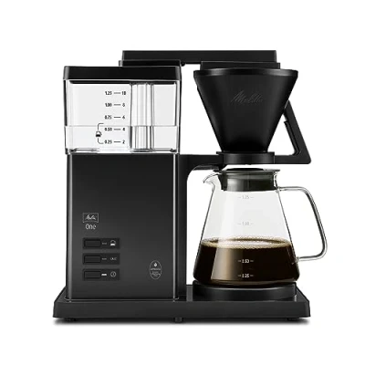 Image of Melitta Coffee machine one pure black 1031 02 6780186