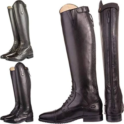 Image of HKM riding boots Valencia standard length , extra width