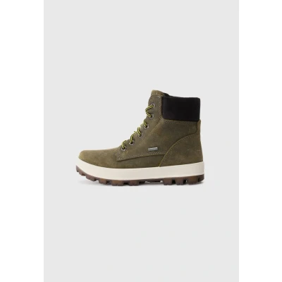 Image of Superfit Goretex TEDD Laceup ankle boots for kids, Size: 4/4.5, Grün shoes