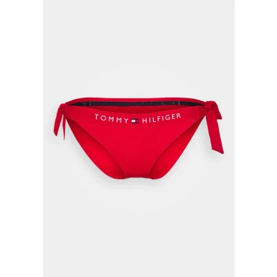 Image of Tommy Hilfiger SIDE TIE Cheeky Bikini bottoms, Women&#039;s, Size: Small, Primary red