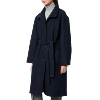 Image of BOSS Caylina Classic coat, Women&#039;s, Size: 10, Dark blue