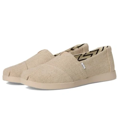 Image of TOMS Alpargata PLUS Slipons, Women&#039;s, Size: 3, Natural Textile