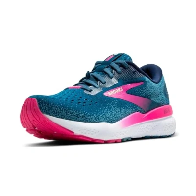 Image of Brooks Ghost 16 GTX Neutral running shoes, Women&#039;s, Size: 6.5, Moroccan blue pink yellow Textile