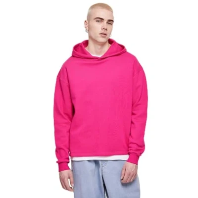 Image of Urban Classics Loose Hoodie, Men&#039;s, Size: 4XL, Hibiskuspink