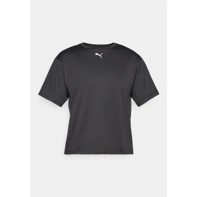 Image of Puma Essential Relaxed TEE Sports Tshirt, Women&#039;s, Size: XXL, Black