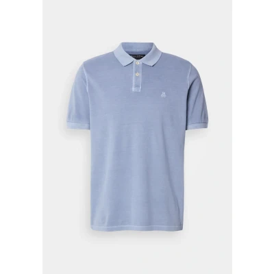 Image of Marc O&#039;Polo Short Sleeve Slits AT HEM Embroidery Polo shirt, Men&#039;s, Size: 3XL, Meltwater