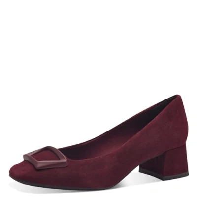 Image of Tamaris Classic heels, Women&#039;s, Size: 4, Bordeaux Leather