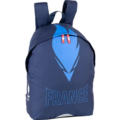 Image of hamelin sas Unisex Luggage Messenger Bag, Blue, 30x41x14, France Team Backpack