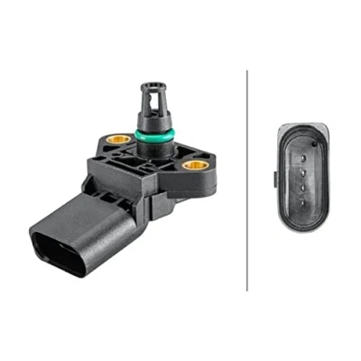 Image of Sensor, boost pressure HELLA 6PP 358 152 261