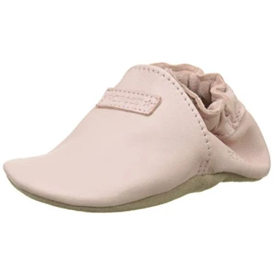 Image of Robeez Myfirst First shoes for kids, Size: 7.5K/9K, Rose clair Leather