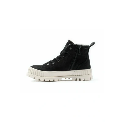 Image of Palladium Mixed Pallashock Ankle Boot, Black, 39 EU
