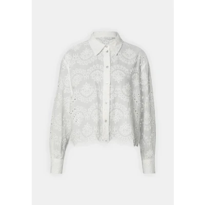 Image of ONLY Onlvalais Buttondown blouse, Women&#039;s, Size: Large, Cloud dancer