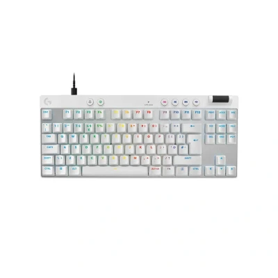 Image of LOGITECH PRO X TKL RAPID Gaming Keyboard White, White