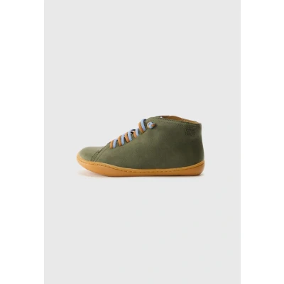 Image of Camper Jungen Peu Cami 90019 Basket Bootie, Dark Green 125, 8 UK Child