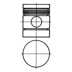Image of Piston KOLBENSCHMIDT 91127600