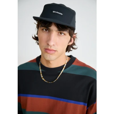 Image of Columbia Creek SIDE 5 Panel HAT Unisex Cap, Size: One Size, Black