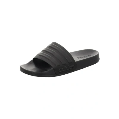 Image of adidas Originals Adilette Shower Slippers, Men&#039;s, Size: 4, Schwarz Synthetics