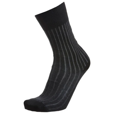Image of FALKE Men&#039;s Socks, Grey (Grey White 3030), 11.5 12.5