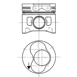 Image of Piston KOLBENSCHMIDT 94427700