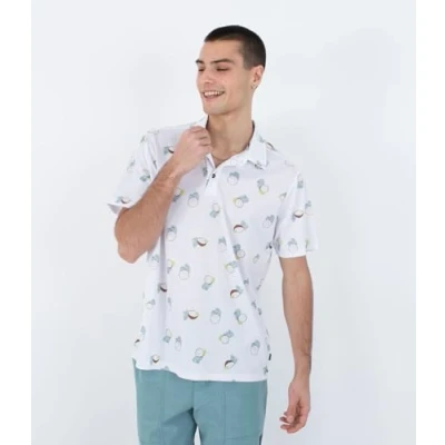 Image of Hurley Men&#039;s H2o dri Ace Fiesta Meshpolo Ss Polo Shirt