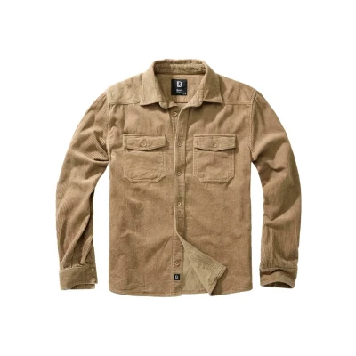 Image of Brandit LONG Sleeve Shirt, Men&#039;s, Size: 4XL, Camel