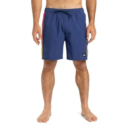 Image of Quiksilver Men&#039;s Board Shorts, Estate Blue Holmes, M