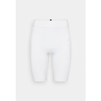 Image of adidas Performance Techfit Short Tight Pants, Men&#039;s, Size: Medium, White