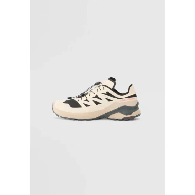 Image of SALOMON Women&#039;s Xa Meta Gore tex Made in France Trail Running Shoes, Black Oxford Tan Tender Peach, 8.5 UK