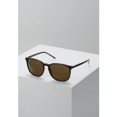 Image of Ray Ban Unisex Sunglasses, Size: 56, Havana