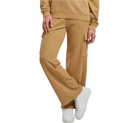 Image of Urban Classics Baggy Cargo trousers, Women&#039;s, Size: 5XL, Unionbeige