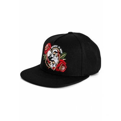 Image of Blackskies Traditional Tattoo Snapback Cap, Men&#039;s, Size: One Size, Mottled black
