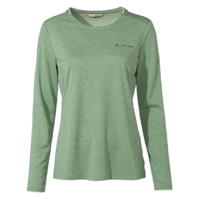 Image of Vaude Essential Long sleeved top, Women&#039;s, Size: 22, Willow green