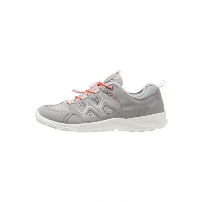 Image of ECCO Terracruise Trainers, Women&#039;s, Size: 6.5 7, Silver grey/silver metallic Synthetics/textile