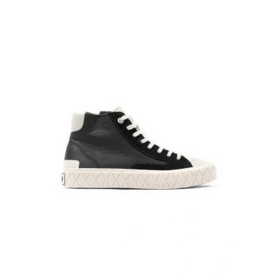 Image of Palladium Unisex Palla Ace Sneaker, Black Marshmallow, 43 EU