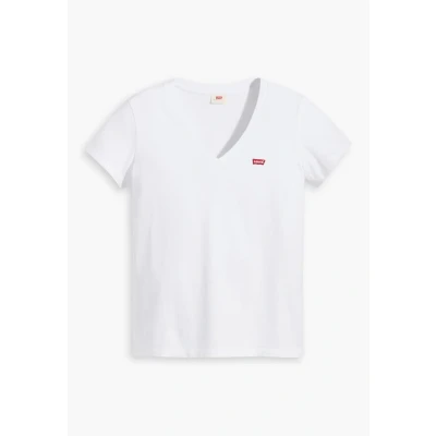Image of Levi&#039;s Perfect Print Tshirt, Women&#039;s, Size: XXS, White