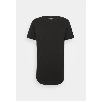 Image of Jack &amp; Jones Jjenoa SS CREW NECK NOOS Basic Tshirt, Men&#039;s, Size: XS, Black