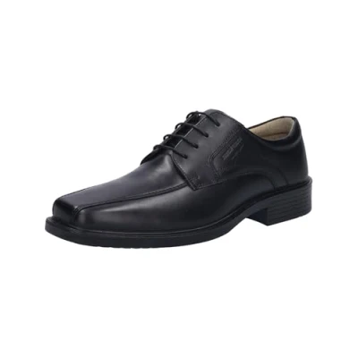 Image of Josef Seibel Elliot.01 Men&#039;s Business Shoes, Width G (Normal), Interchangeable Footbed, black, 42 EU