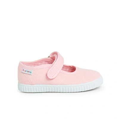 Image of Pisamonas Ankle strap ballet pumps for kids, Size: 9.5K, Rosa Textile/synthetics