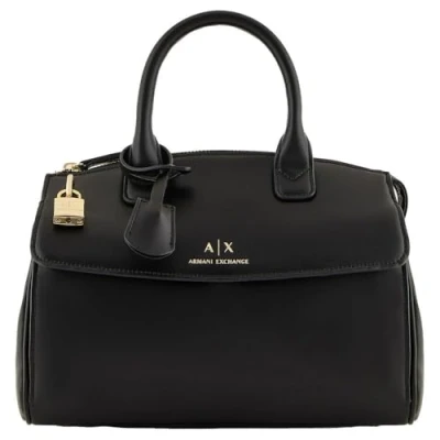 Image of Armani Exchange Borsa TOTE Handbag, Women&#039;s, Size: One Size, Nero