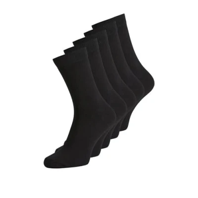 Image of Jack &amp; Jones Jacjens SOCK 5 PACK Socks, Men&#039;s, Size: One Size, Black