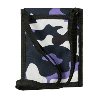 Image of Urban Classics Across body bag, Men&#039;s, Size: ONE, Ultraviolet camo