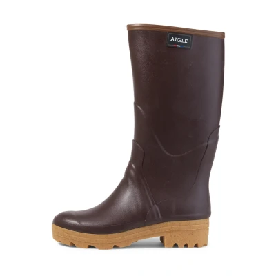 Image of Aigle Women&#039;s Chambord Pro L2 Knee High Boot, Sureau, 6.5 UK