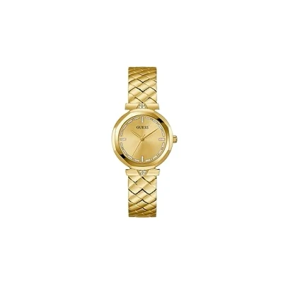 Image of Guess Rumour Watch goldcoloured, Women&#039;s, Size: One Size, Gold coloured
