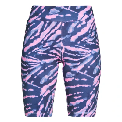 Image of Urban Classics Ladies TIE DYE Cycling Shorts, Women&#039;s, Size: XS, Darkshadow/pink