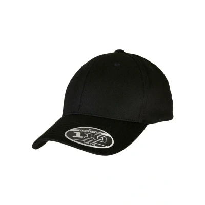 Image of Flexfit Curved Visor Snapback Cap, Men&#039;s, Size: One Size, Black