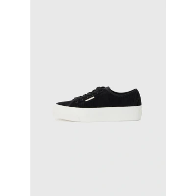 Image of Calvin Klein Jeans VULC Trainers, Women&#039;s, Size: 3.5, Black shoes