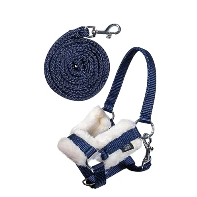 Image of HKM Hobby Horse Halter with rope
