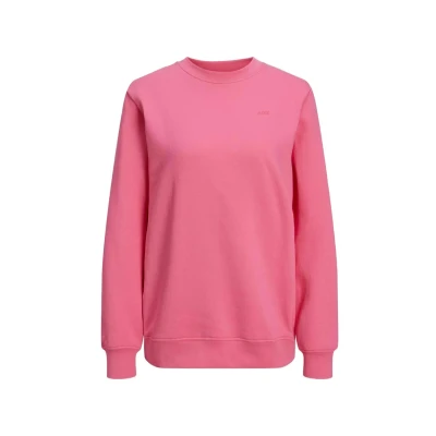 Image of JJXX Abbie Langarm Sweatshirt, Women&#039;s, Size: XS, Carmine rose