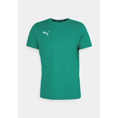 Image of Puma Teamgoal Casuals TEE Basic Tshirt, Men&#039;s, Size: Large, Green/white