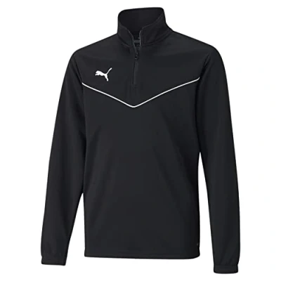 Image of PUMA Boys&#039; Teamrise 1/4 Zip Top Jr Sweatshirt
